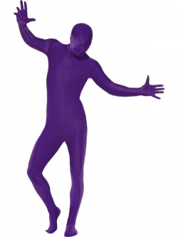 Oblek Morphsuit - fialová barva