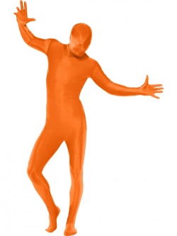 Oblek Morphsuit - oranžová barva