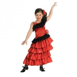 Kostým španělské tanečnice - dětský
