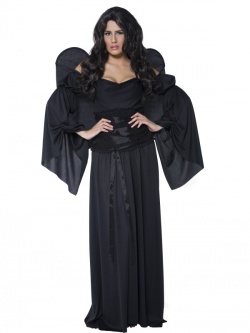 Kostým pro gotického anděla - černý