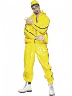 Kostým pro rappera - žlutý