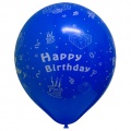 Balónek - Happy Birthday barevný