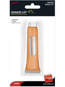 Make-up tuba - oranžová barva