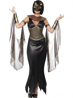 Kostým egyptské bohyně Bastet