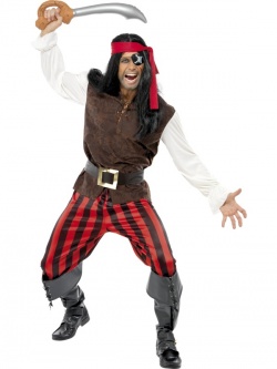 Kostým pro kapitána pirátů