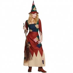 Kostým pro čarodějnici - barevný