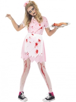 Kostým pro Zombie servírku