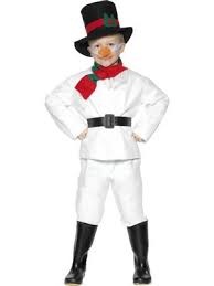 Kostým pro sněhuláka - dětský