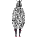 Poncho pláštěnka - zebra
