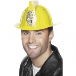 Helma pro hasiče - žlutá