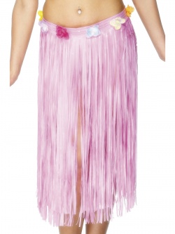Havajská sukně dlouhá - růžová