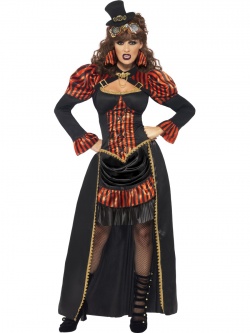 Kostým Viktoriánská vampírka - steampunk
