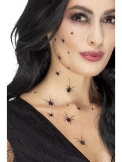 Nalepovací tetování - pavoučci