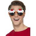 Vánoční pudinkové brýle