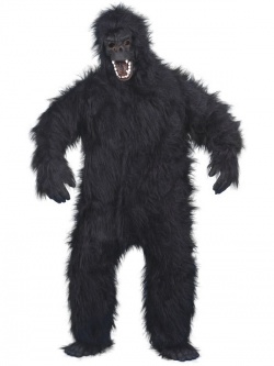 Kostým pro gorilu - černý I