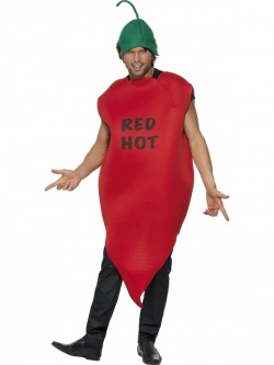 Kostým Červená chilli paprička